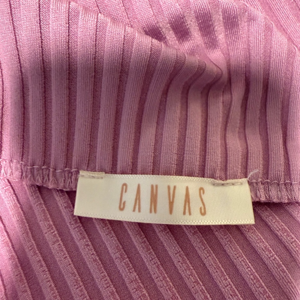 Canvas Maternity Maxi Dress - Picture 5 of 6